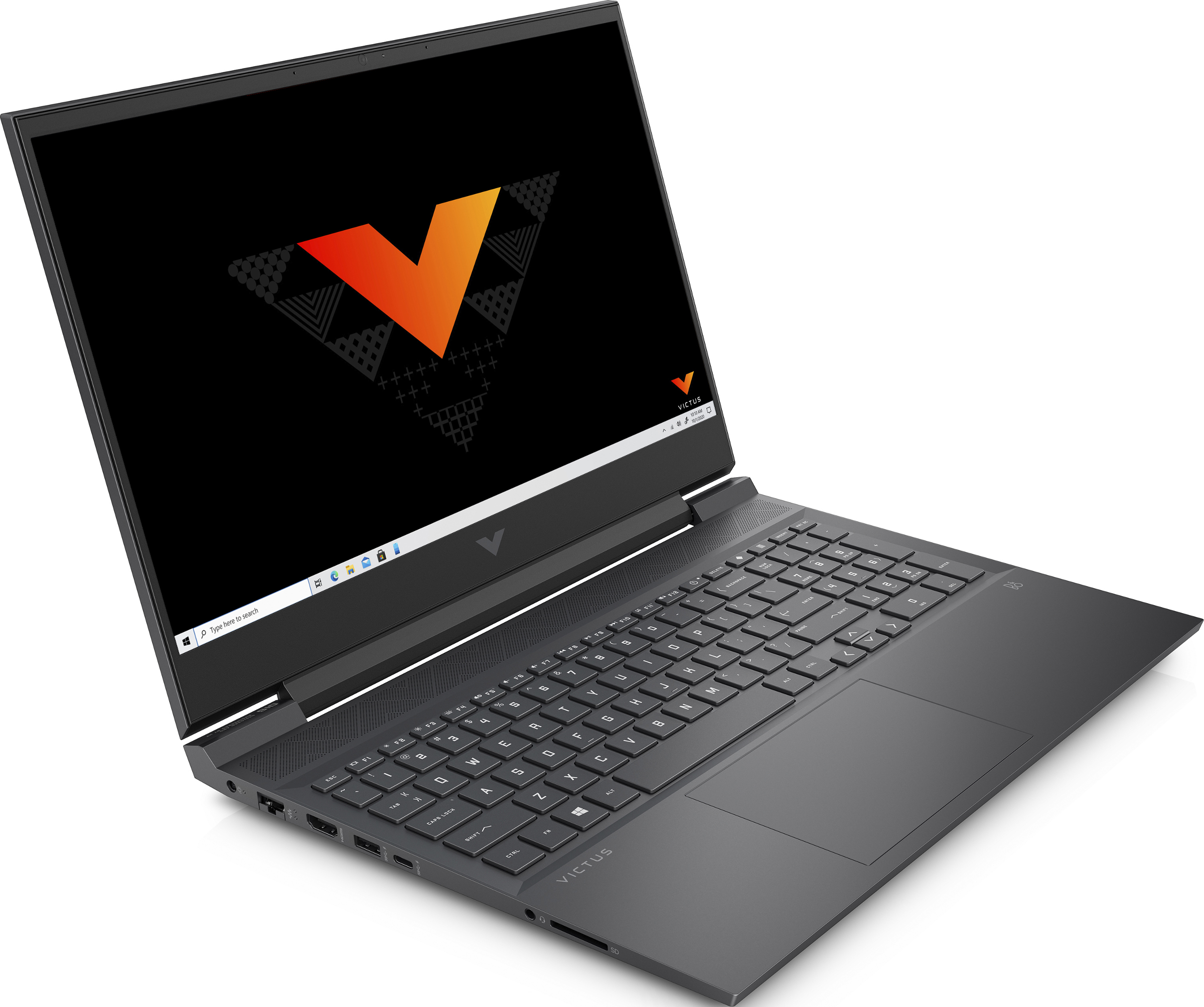 HP Victus 16-e0644nz - Gaming Notebook, 16.1 ", AMD Ryzen™ 7, 512 GB SSD, 16 GB RAM,   (4 GB, GDDR6), Mica Silver