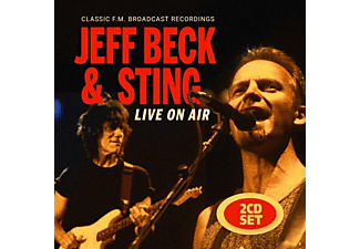 Jeff & Sting Beck - Live on Air-Classic F.M.Broadcast Recordings  - (CD)