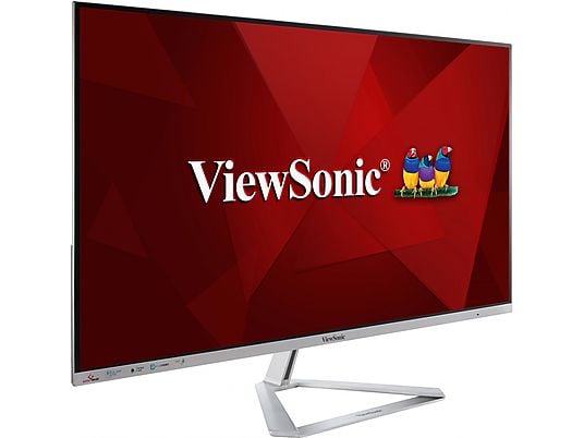 VIEWSONIC VX3276-MHD-3 - Monitor, 31.5 ", Full-HD, 75 Hz, Schwarz/Silber