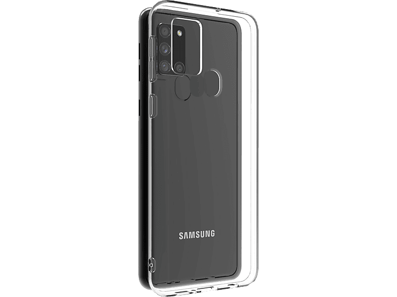 ISY ISC5002, Backcover, Samsung, Galaxy A21S, Transparent für Samsung