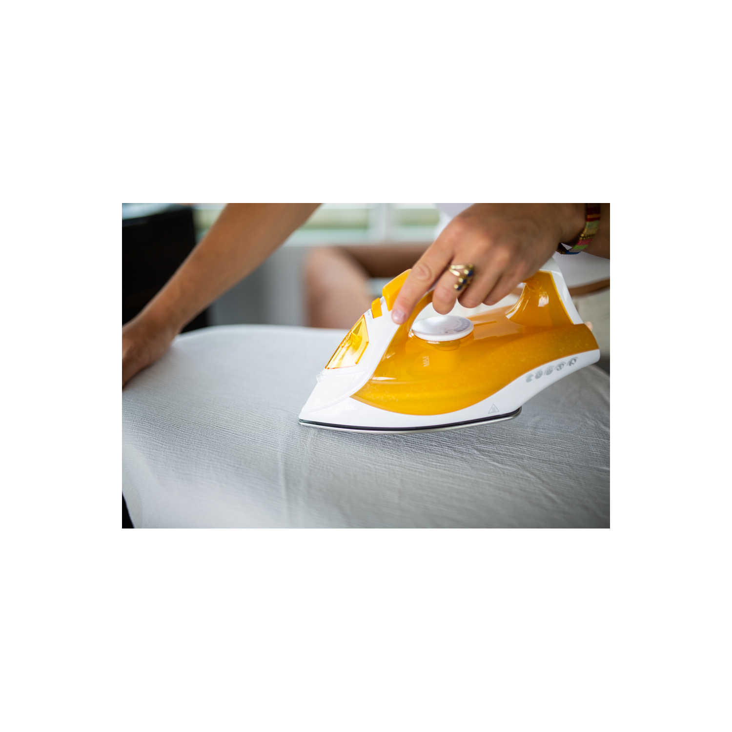 Plancha de vapor - OK OSI 3112, 2200W, Acero inoxidable, 0.25L