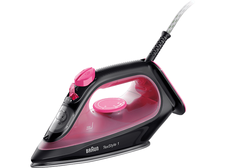 Braun TexStyle 3 Dampfbügeleisen TS 345 - 2000 Watt Mit Keramiksohle