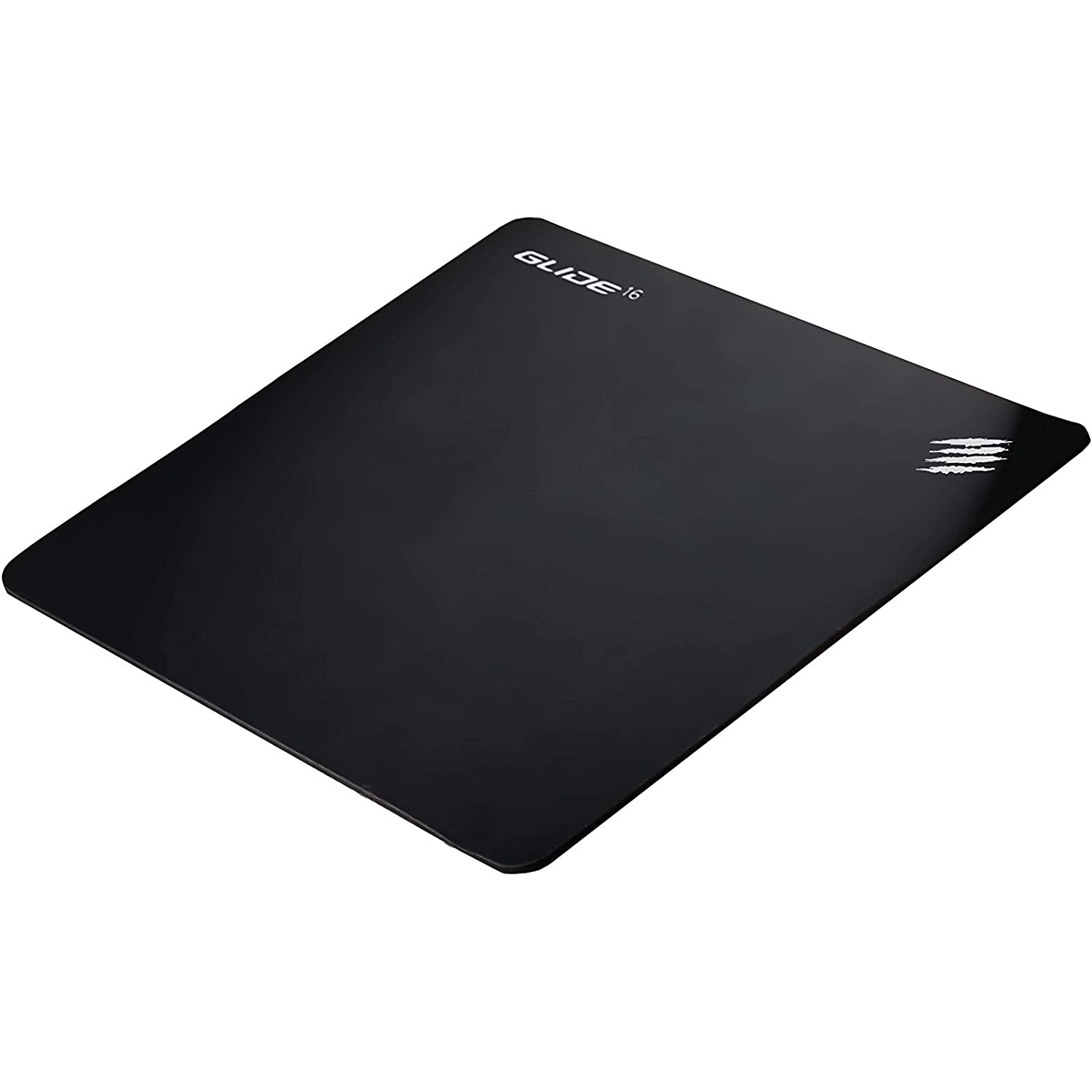 Alfombrilla gaming - Mad Catz G.L.I.D.E. 16, Paño, Caucho natural, Base antideslizante, 27 x 32 cm, Negro