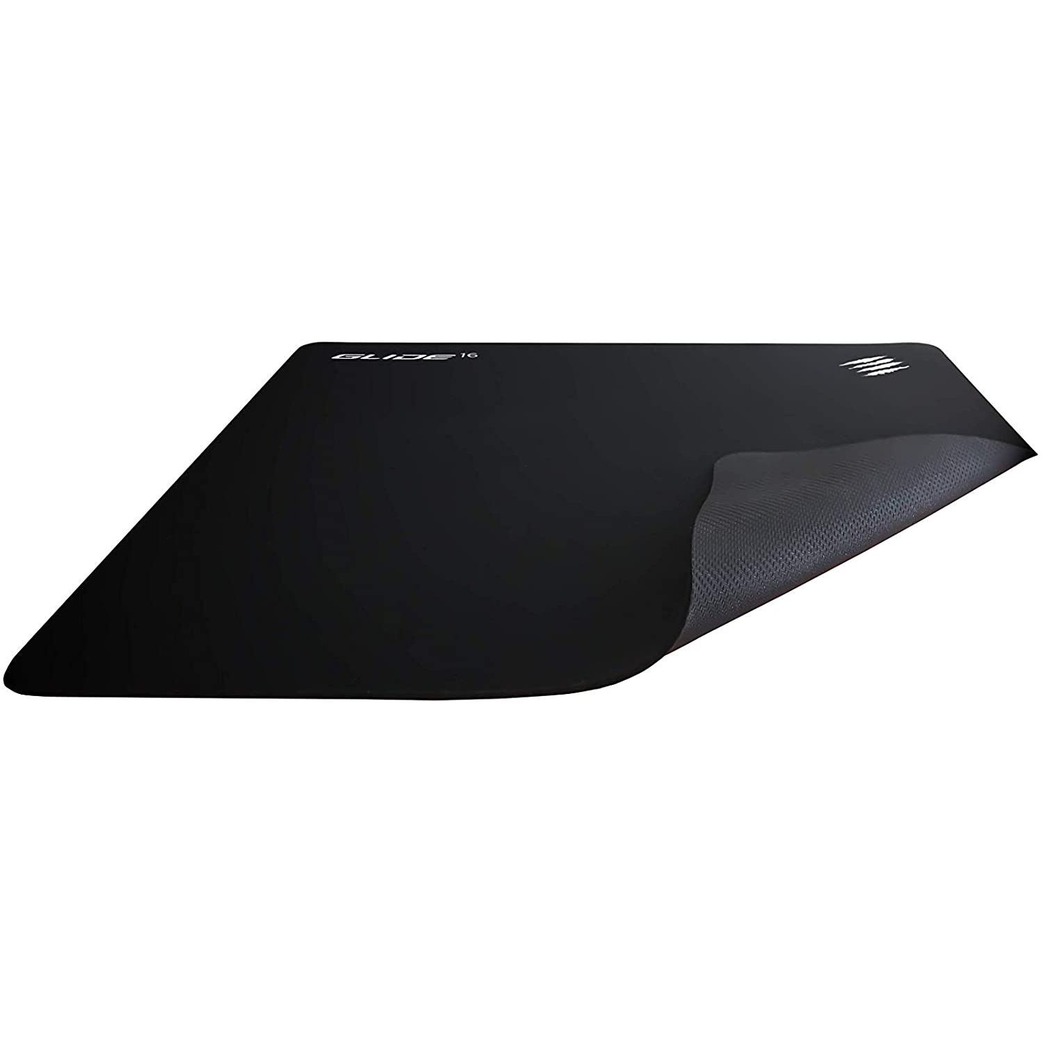 Alfombrilla gaming - Mad Catz G.L.I.D.E. 16, Paño, Caucho natural, Base antideslizante, 27 x 32 cm, Negro