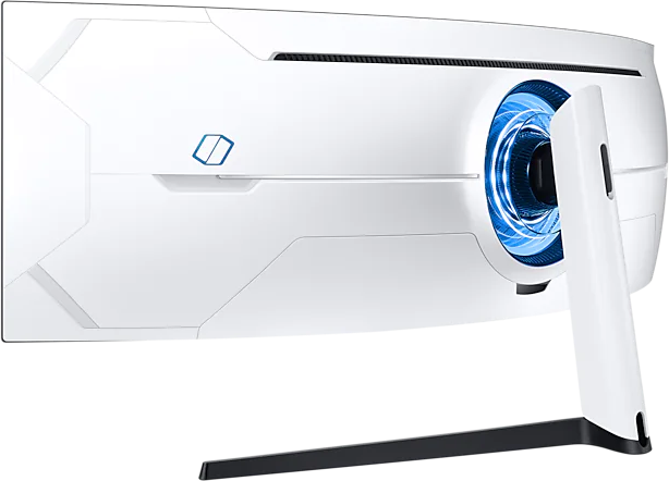SAMSUNG -Ausstellungsstück- Gaming Monitor Odyssey Neo G9 Curved, 49 Zoll, DQHD, 240Hz, 32:9, 1ms, 420cd, VA, HDR10+, Schwarz 49 Zoll Gaming Monitor, QHD, 1 ms Reaktionszeit, 420 cd/m², 240 Hz, Schwarz