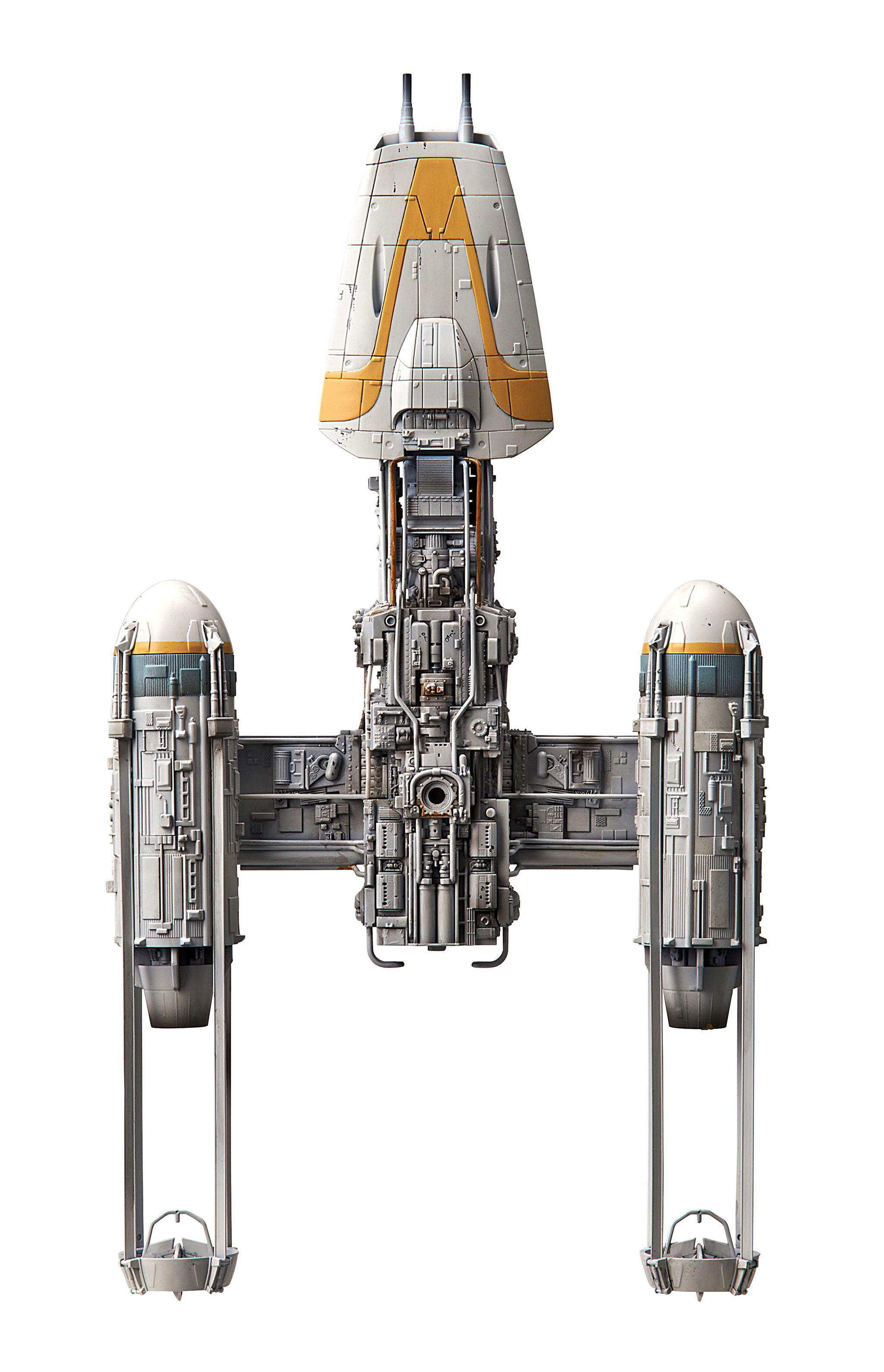 REVELL BANDAI Modellbausatz, Y-wing Starfighter Grau