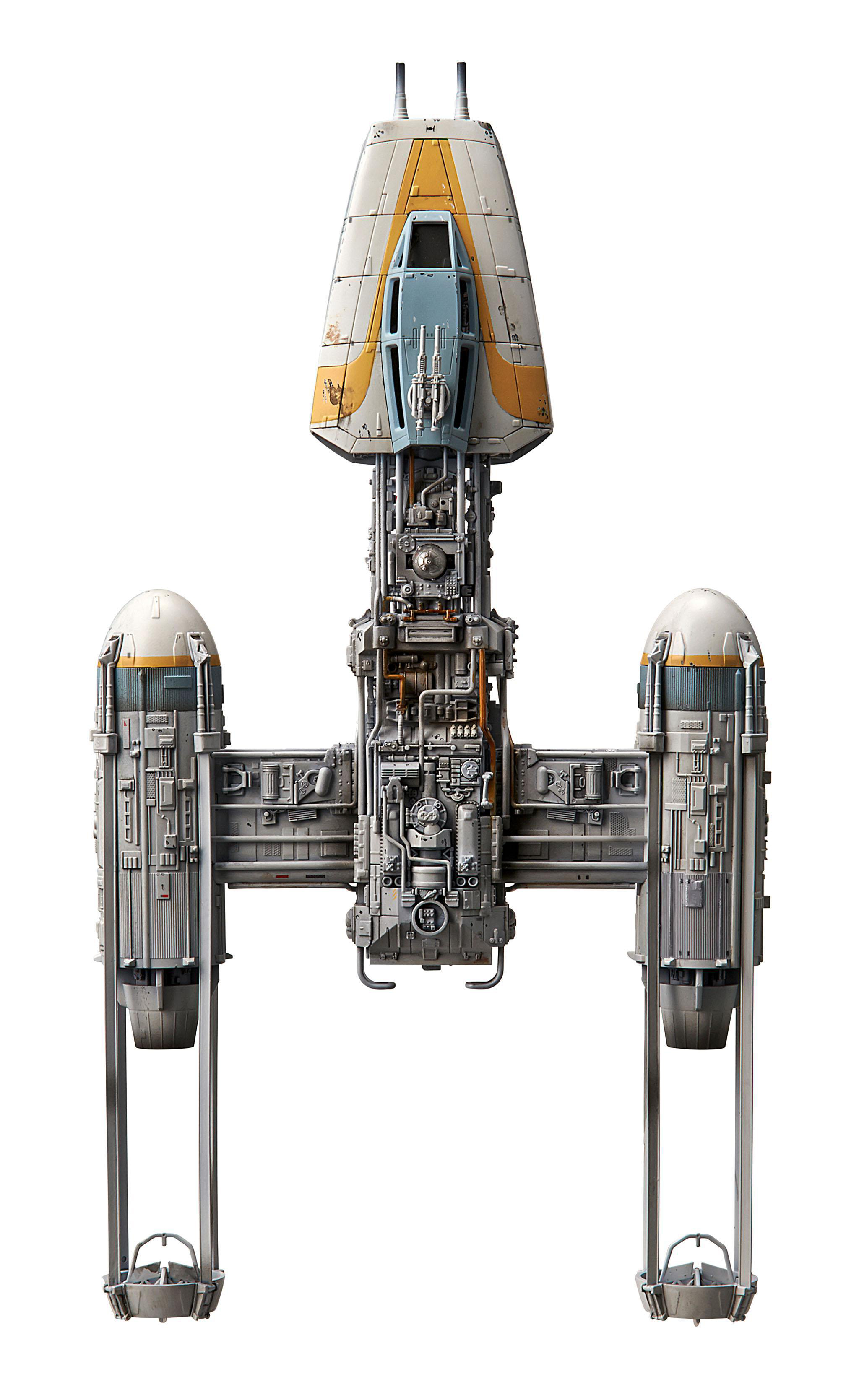 REVELL BANDAI Grau Starfighter Y-wing Modellbausatz