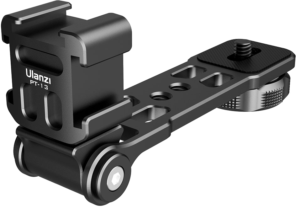 ULANZI PT-13, tripla vakupapucs adapter, 1/4" menettel, alumínium