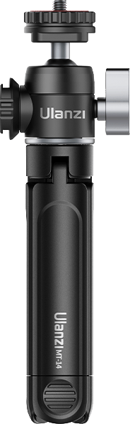 ULANZI U-vlog Lite mini állvány, kihúzható lábbal, vakupapucs / 1/4"-es csatlakozós gömbfejjel
