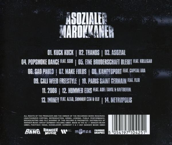 Farid Bang - ASOZIALER MAROKKANER  - (CD)