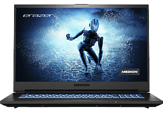 MEDION ERAZER® Defender P15 (MD62243), Gaming Notebook mit 17,3 Zoll Display, AMD Ryzen™ 7 Prozessor, 16 GB RAM, 1 TB SSD, Nvidia GeForce RTX™ 3060 Laptop GPU, Schwarz