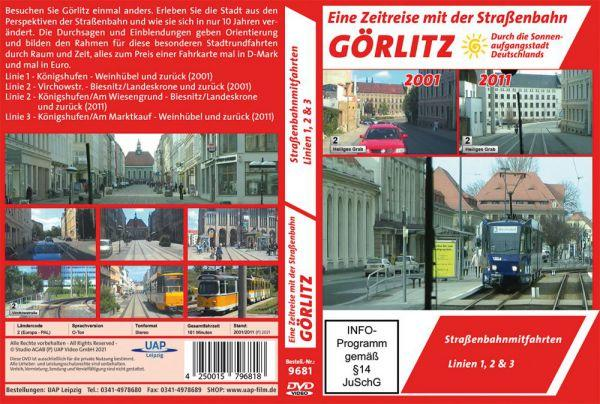 Görlitz - Eine Zeitreise mit durch 2011 der Sonnenaufgangsstadt - DVD Straßenbahn Deutschlands und 2001 die