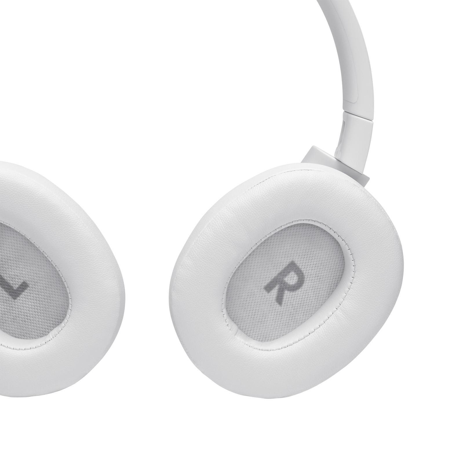 JBL T 710 BT, Over-ear Kopfhörer Bluetooth White