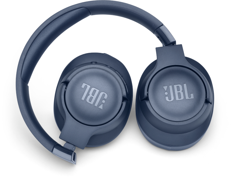 JBL T 710 BT, Over-ear Kopfhörer Bluetooth Blue
