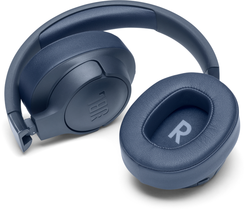 JBL T 710 BT, Over-ear Kopfhörer Bluetooth Blue