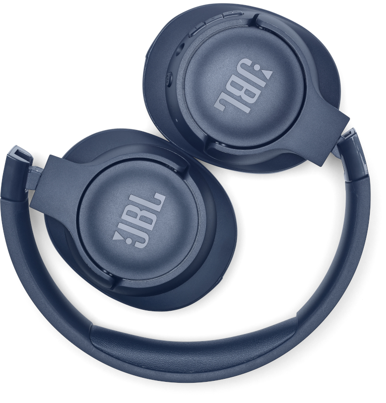 JBL T 710 BT, Over-ear Kopfhörer Bluetooth Blue