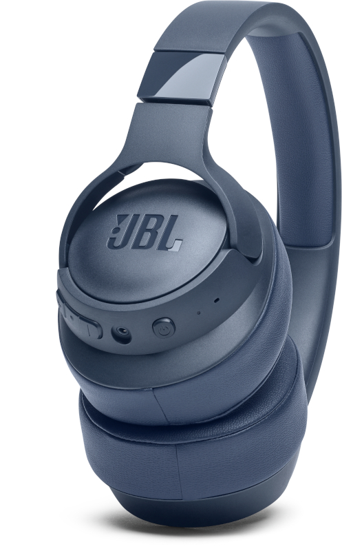 JBL T 710 BT, Over-ear Kopfhörer Bluetooth Blue