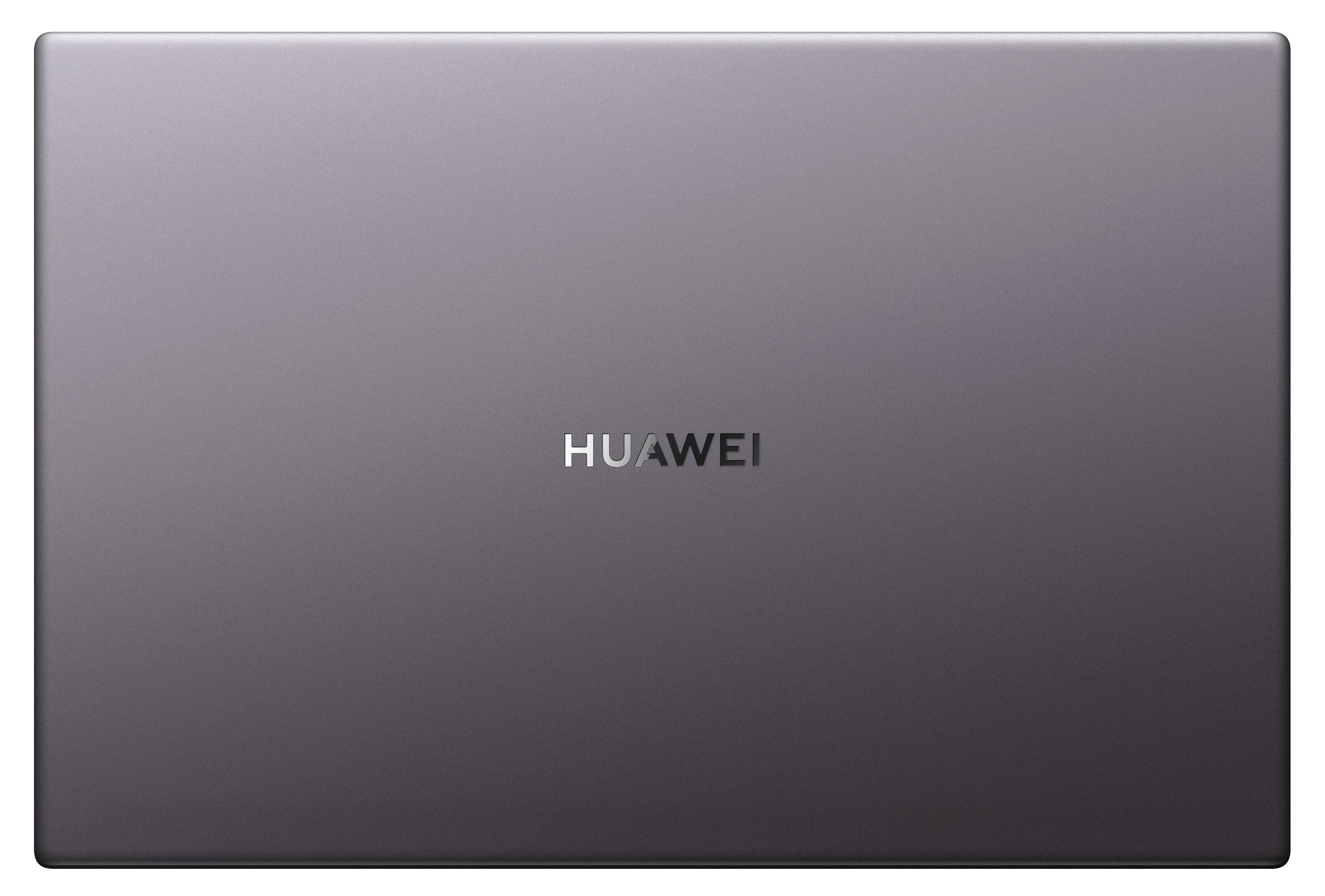 HUAWEI MATEBOOK D 14, Notebook mit 14 Zoll Display, Windows 10 Home, Intel® Core™ i5 Prozessor, 8 GB RAM, 512 GB SSD, Space Gray
