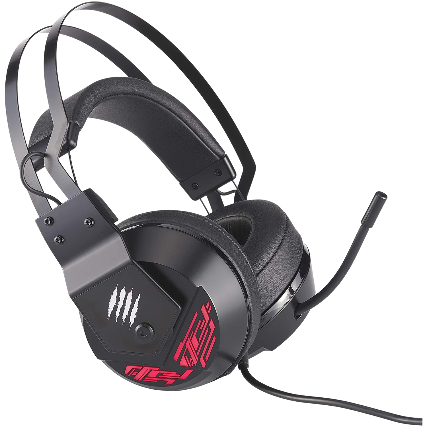 Auriculares Gaming Catz f.r.e.q. 4 de diadema con cable para pc rgb negro f.r.e.q.4 madcatz juegos freq binaural