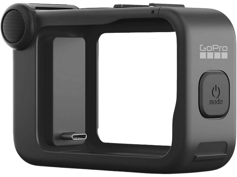 Kit accesorios cámara deportiva – GoPro ADFMD-001, Para Hero9/10/11/12, Micrófono, Negro