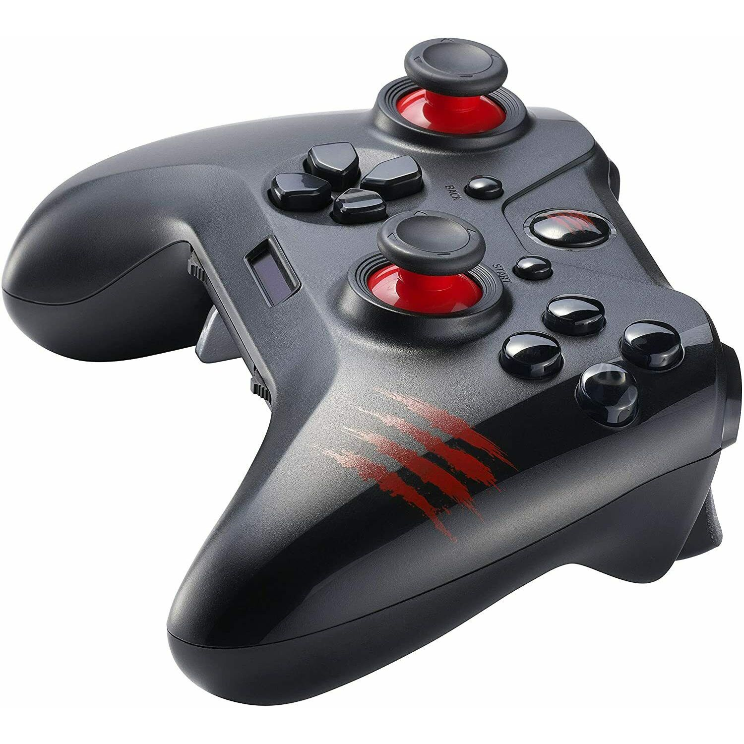 Mando - Mad Catz C.A.T. 7, Panel OLED, Micro-USB, 6 Botones, Negro
