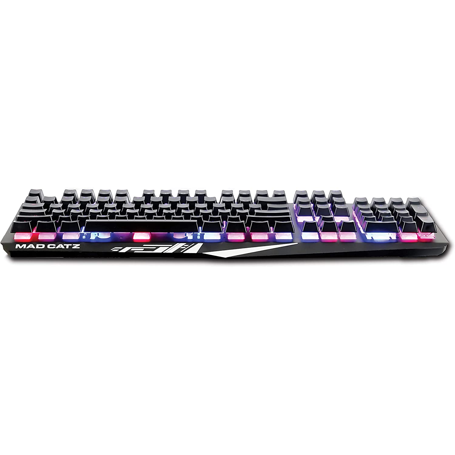 Teclado gaming - Mad Catz S.T.R.I.K.E. 2, Mecánico, 5 ms, USB, Retroiluminación RGB, 104 teclas, Negro