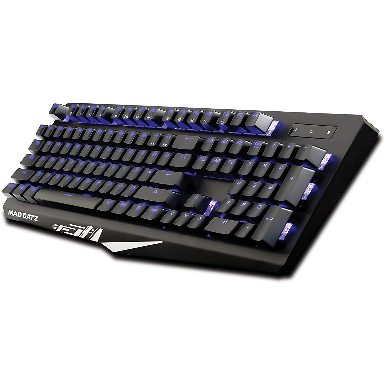 Teclado gaming - Mad Catz S.T.R.I.K.E. 4, Mecánico, 5 ms, USB, Retroiluminación RGB, 104 teclas, Negro