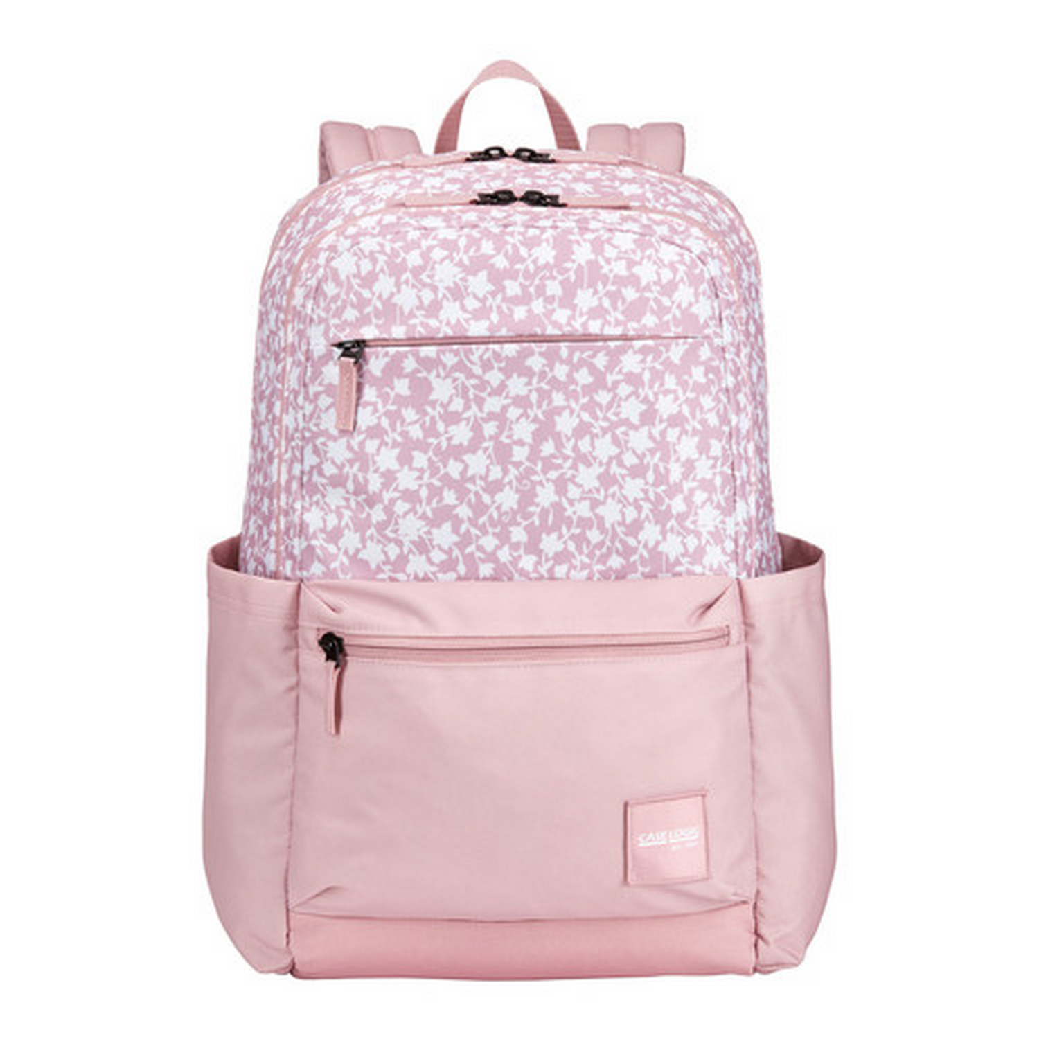 Mochila para portátil - Case Logic CCAM-3116, Hasta 15.6", 26l, Poliéster, White Floral/Zephyr Pink