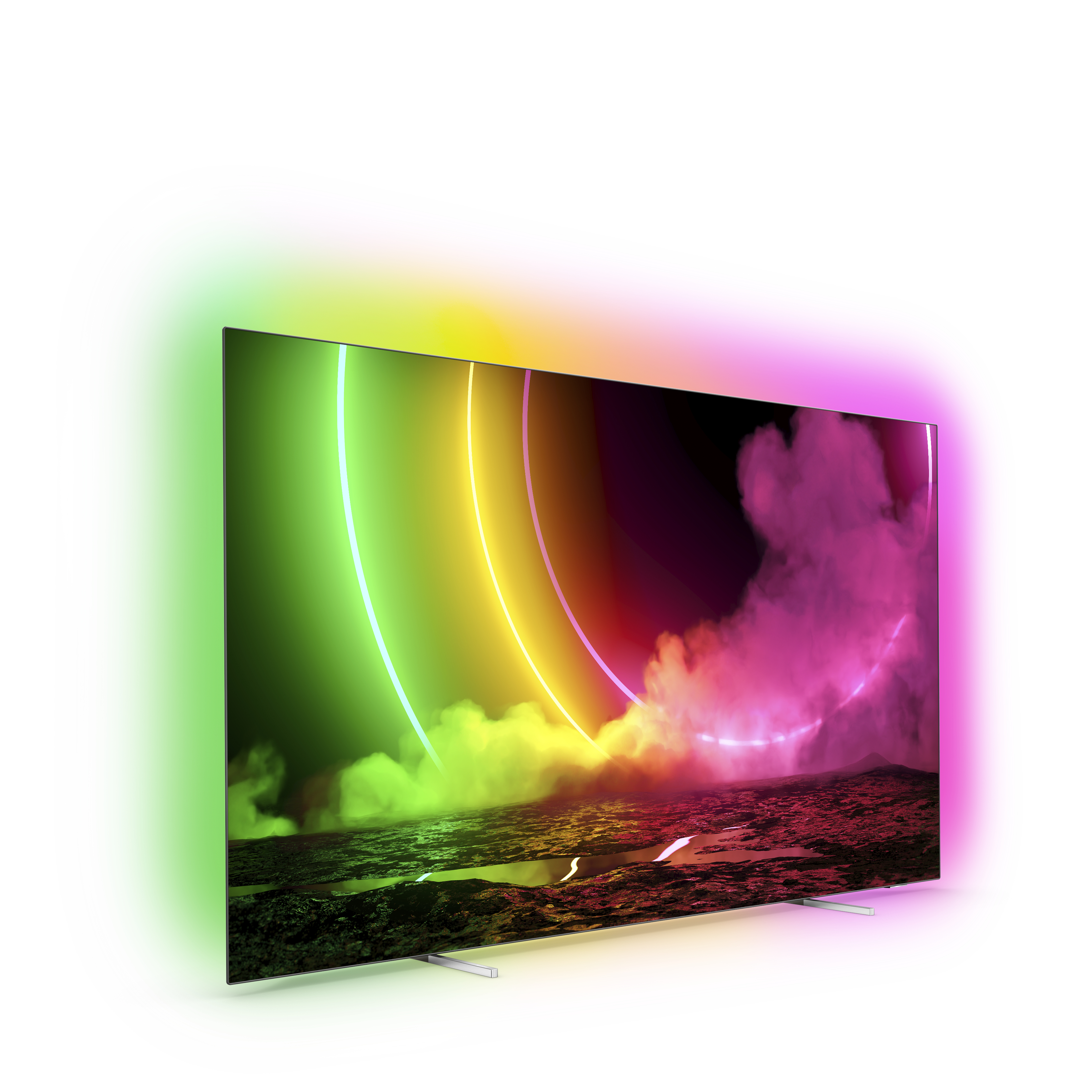 PHILIPS 48OLED806 OLED TV (Flat, 48 Zoll / 121 cm, OLED 4K, SMART TV, Ambilight, Android TV)