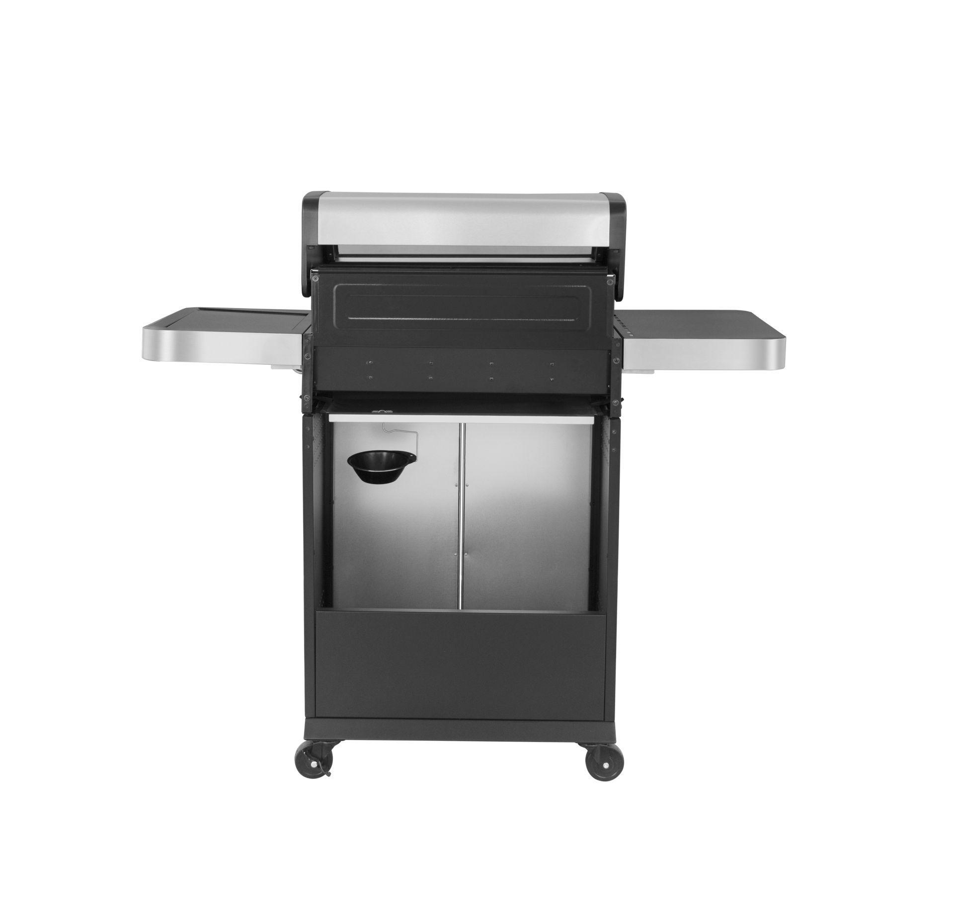 EL FUEGO AY0597 Sunset Beach Gasgrill, Silber (14500 Watt)