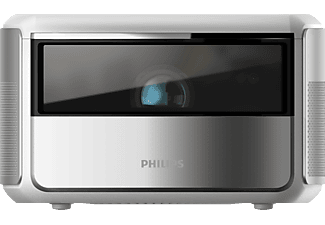 PHILIPS Screeneo S6 Home Cinema Netflix, Youtube, 4K DLP LED Projektörü Beyaz