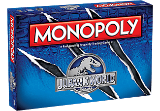 HASBRO Monopoly : Jurassic World - Jeu de plateau (Multicolore)