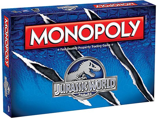 HASBRO Monopoly: Jurassic World - Brettspiel (Mehrfarbig)