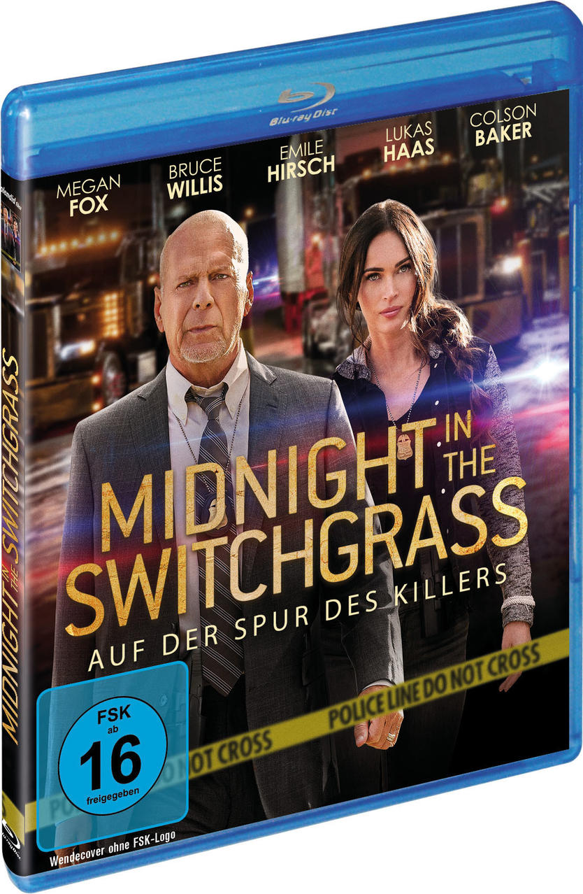 Blu-ray-Filmcover mit Megan Fox und Bruce Willis mit Text.