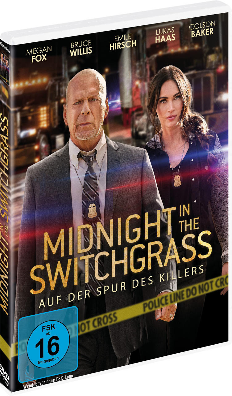 DVD-Hülle, Midnight in the Switchgrass, mit Schauspielern drauf.
