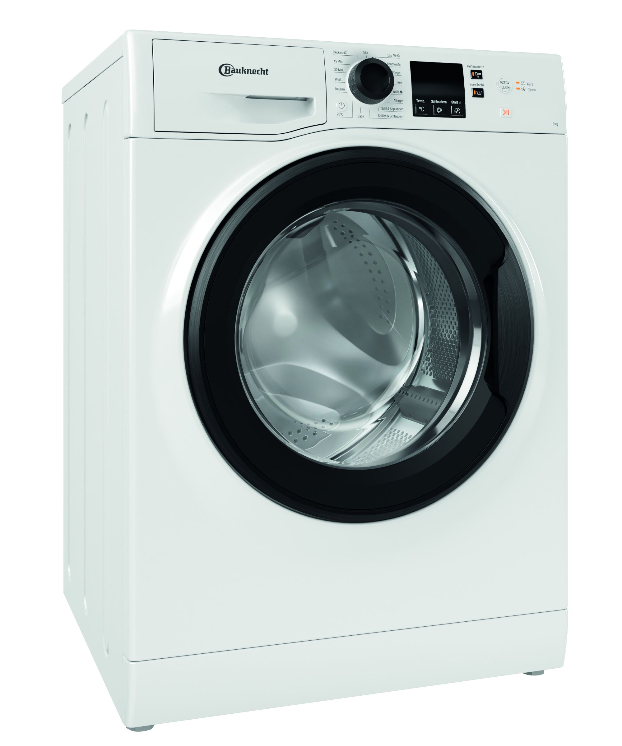 BAUKNECHT WM 9 M100 Waschmaschine (9 kg, 1351 U/Min., D)