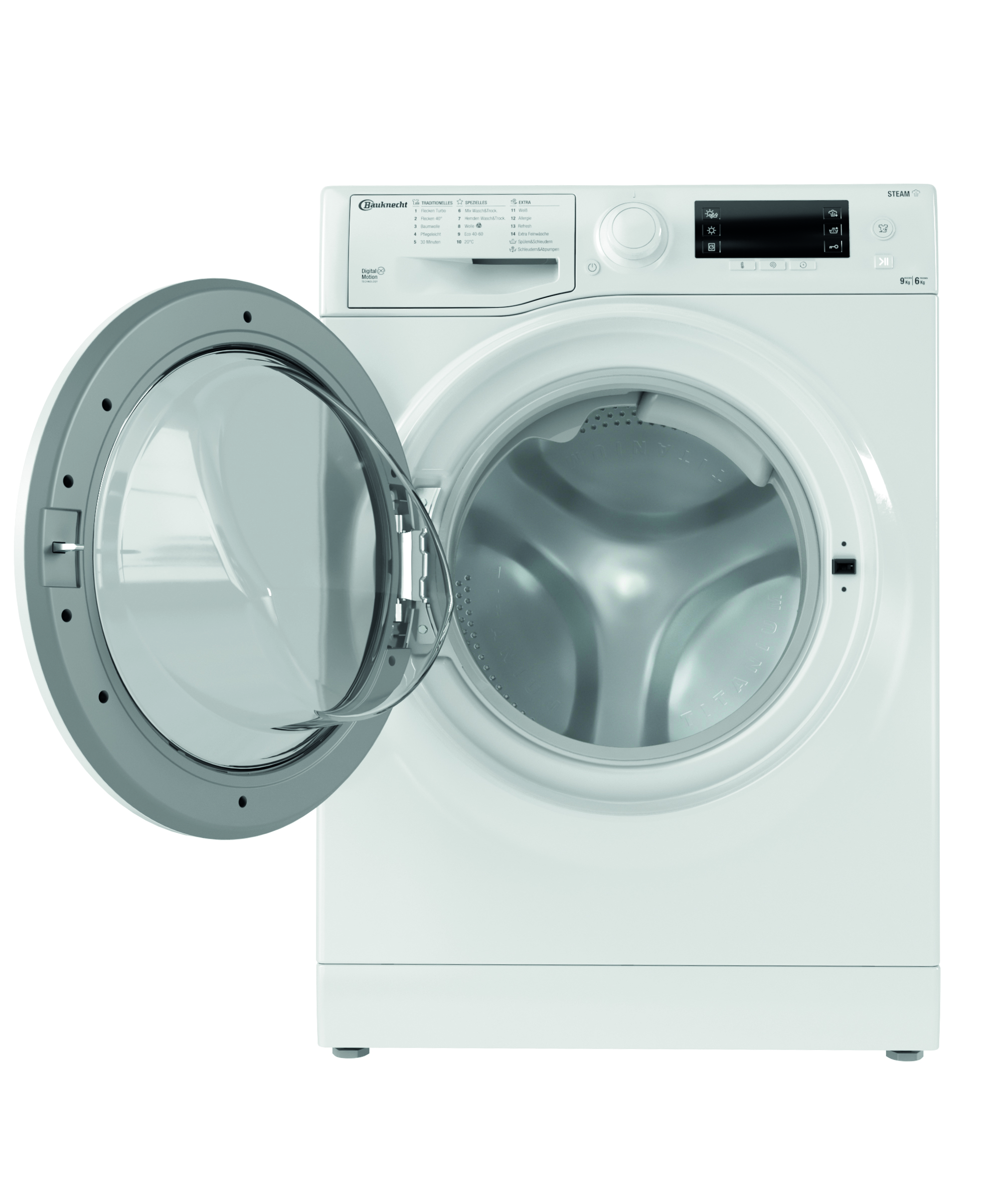 BAUKNECHT WATK Pure 96L4 DE N Waschtrockner (9 kg / 6 kg, 1351 U/Min.)