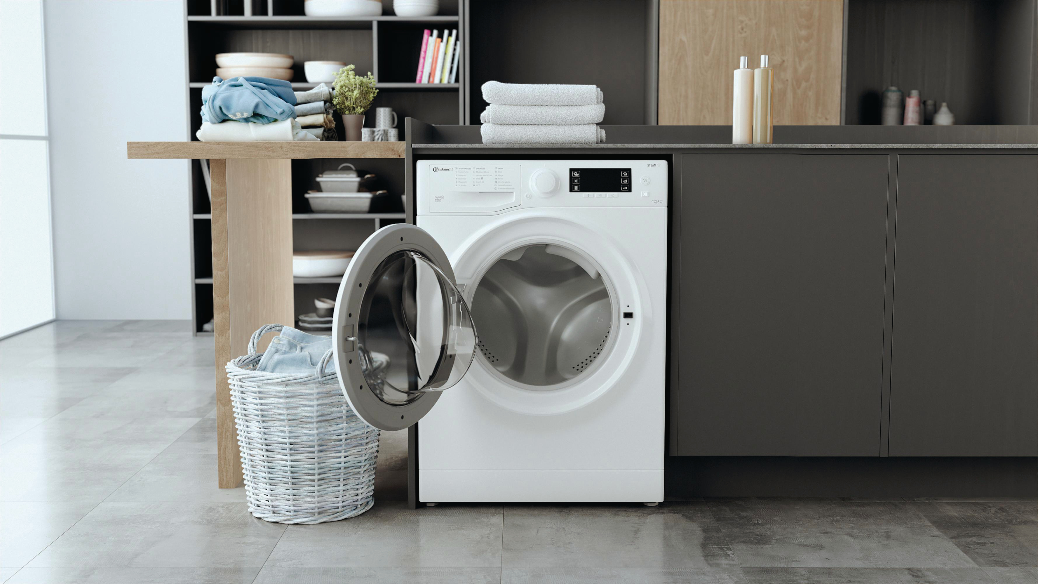 BAUKNECHT WATK Pure 96L4 DE N Waschtrockner (9 kg / 6 kg, 1351 U/Min.)