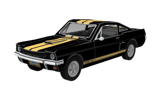 \'66 REVELL Puzzle Shelby GT350-H Gelb Schwarz/