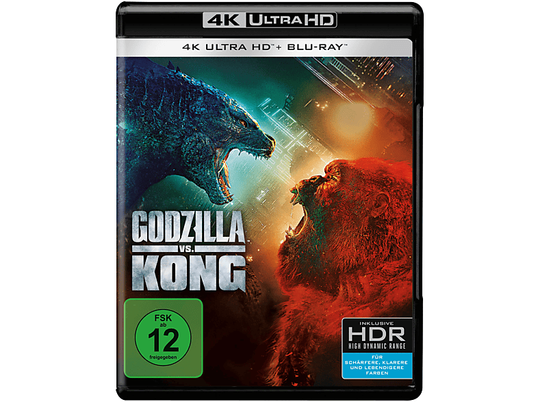 Godzilla vs. Kong HD Ultra 4K Blu-ray + Blu-ray