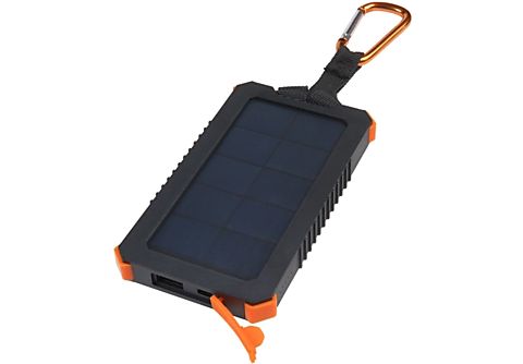 XTORM Outdoor Solar-Powerbank 5.000 mAh mit LED-Taschenlampe