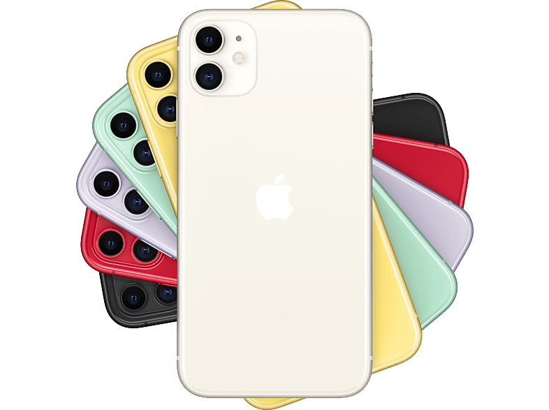 Apple Iphone 11 Blanco 128 Gb 6 1 Liquid Retina Hd Chip A13 Bionic Ios Mediamarkt