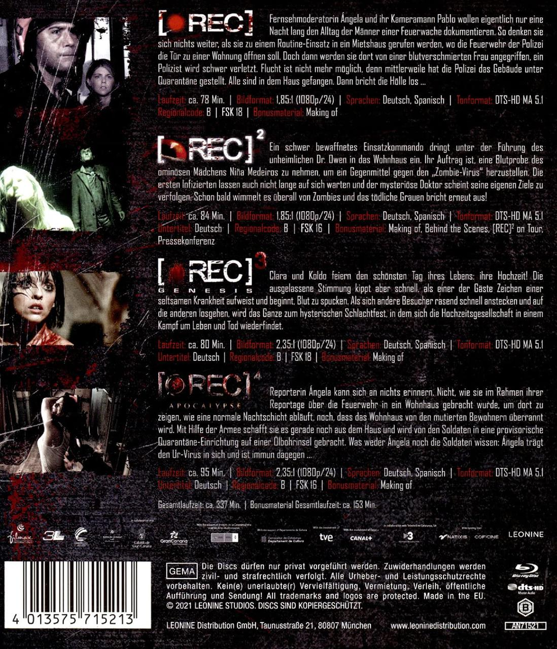 - [REC] Evolution Blu-ray