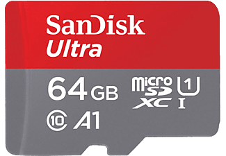 SANDISK Geheugenkaart microSDXC Ultra 64 GB Class 10 (186539)