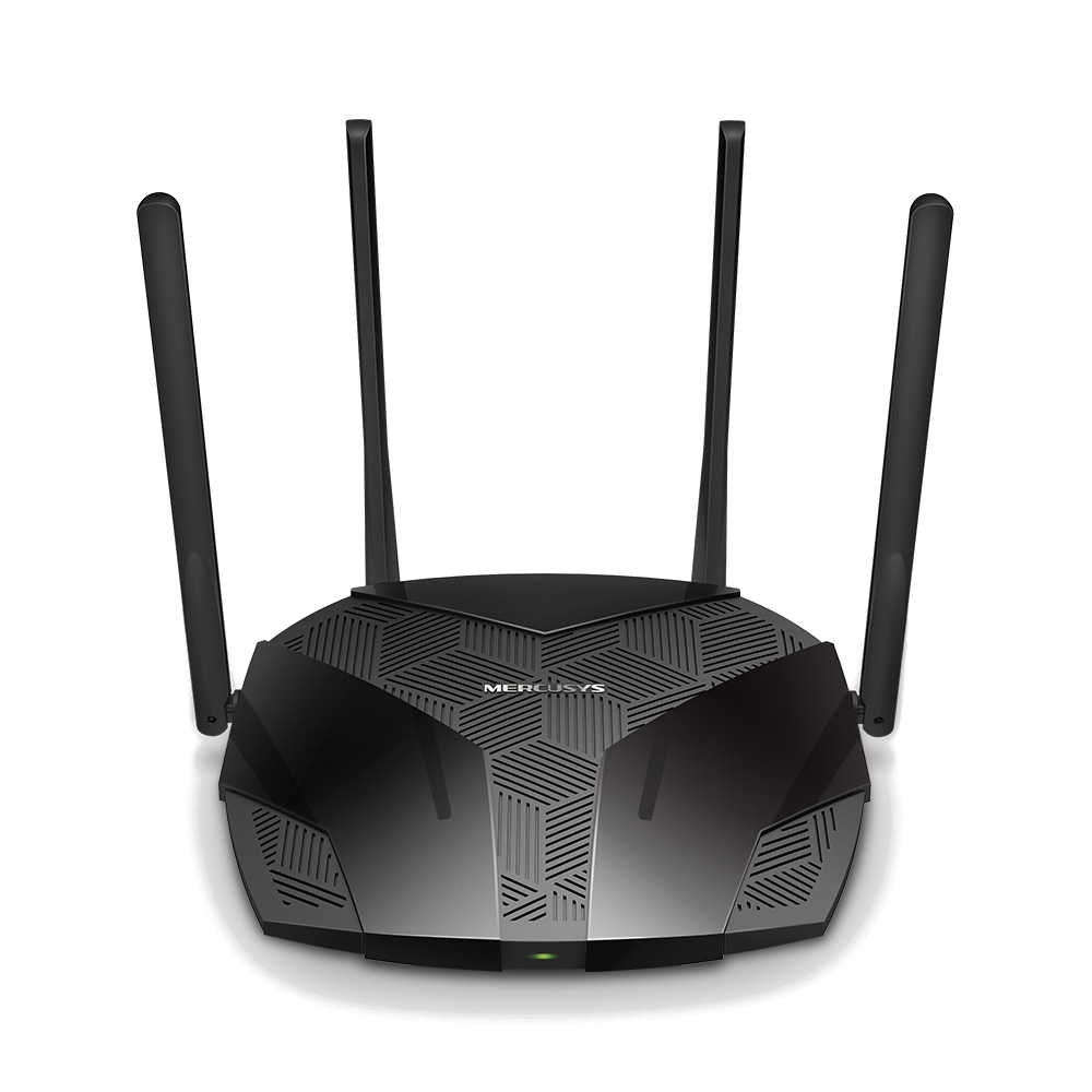 MERCUSYS MR70X, AX1800 Mbps, 4×Gbps Portlar, Çift Bant, AP Mod, Fiber Destekli, Wi-Fi 6 Router