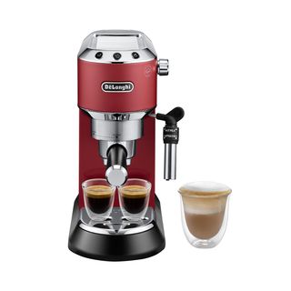 DELONGHI Dedica Style EC685.R Espressomaschine Rot Matt