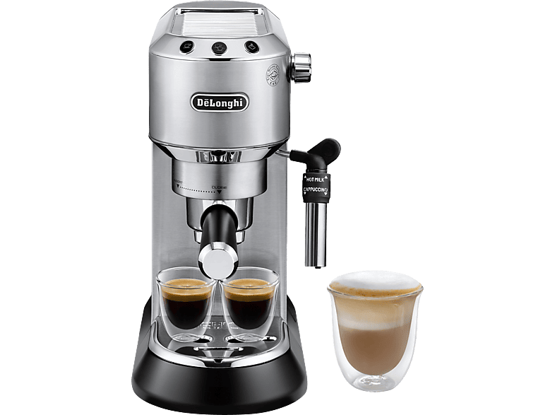 DELONGHI Dedica Style EC685.M Espressomaschine Silber Matt