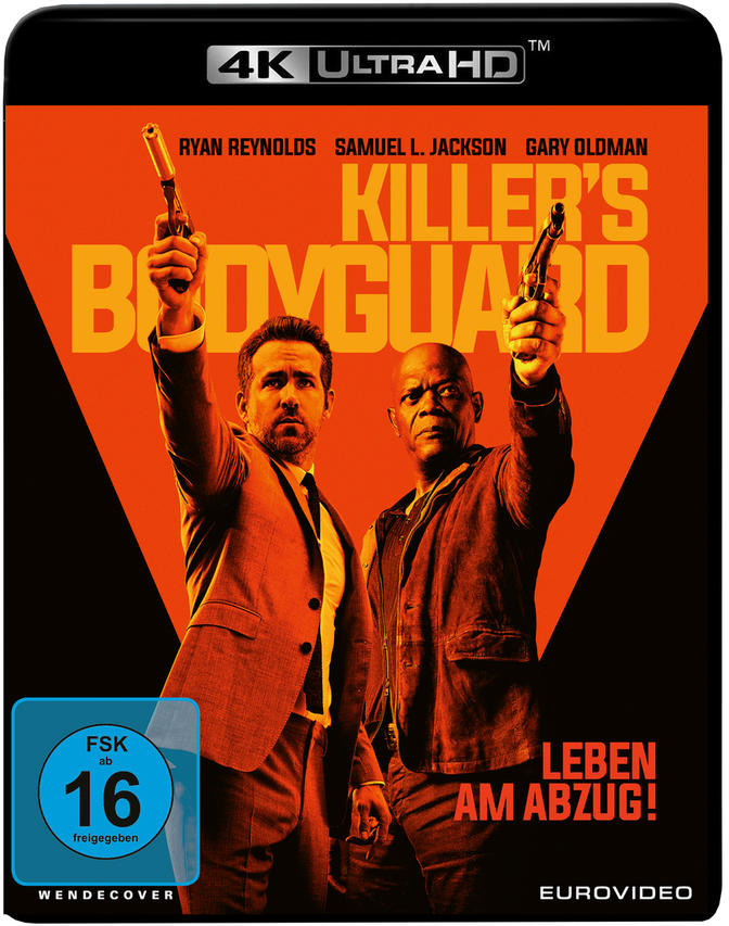 Killer\'s Bodyguard Blu-ray Leben - 4K HD am Abzug! Ultra