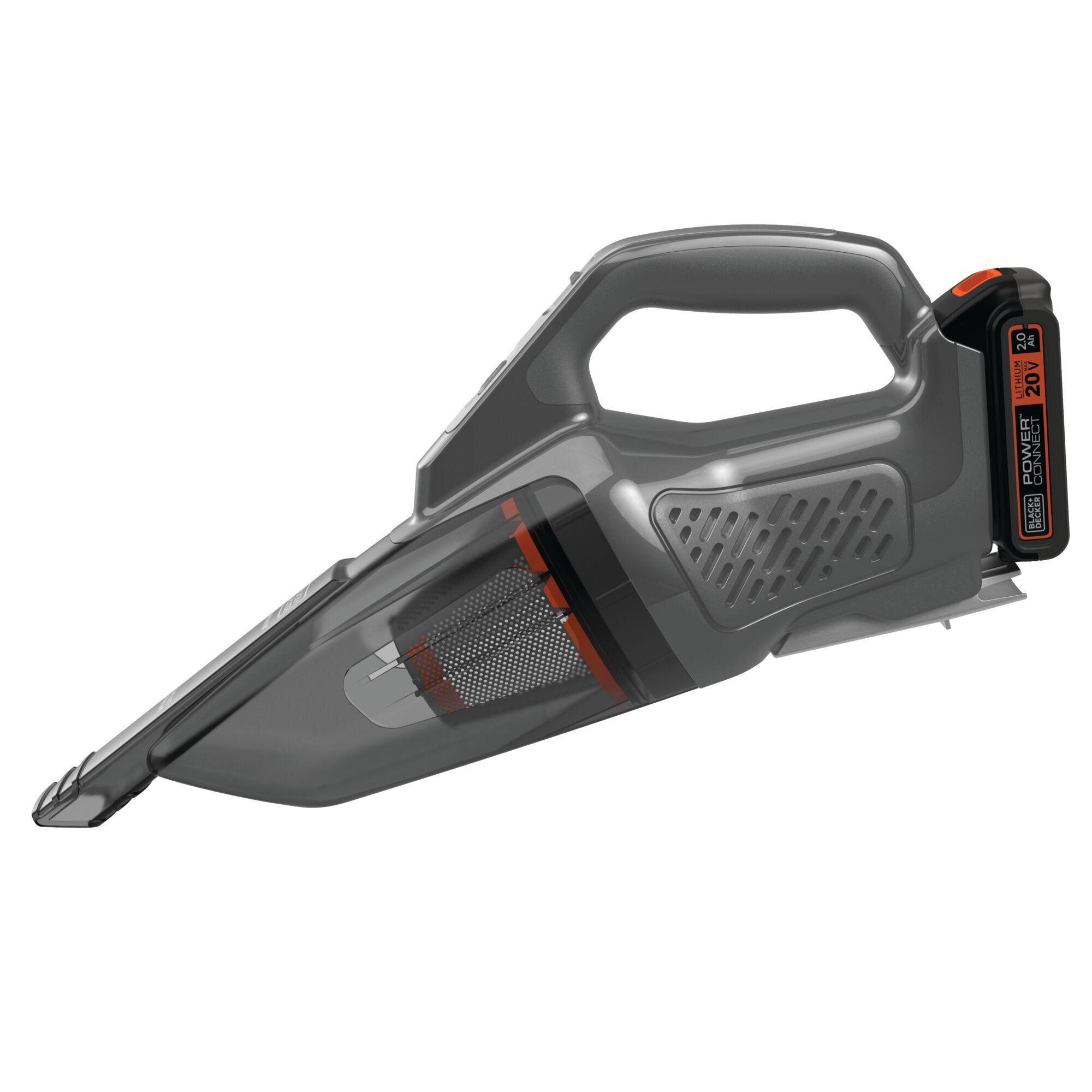 BLACK+DECKER BCHV001C1 Dustbuster Power Connect Ladegerät 27 mit Akkubetrieb, Handstaubsauger, Watt Akku und