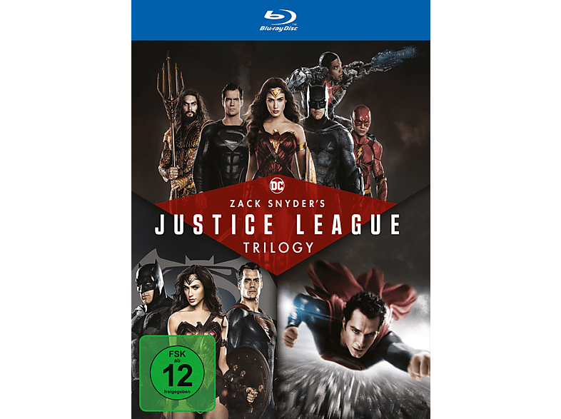 Zack Snyder's Justice League Trilogie Blu-ray (FSK: 12)